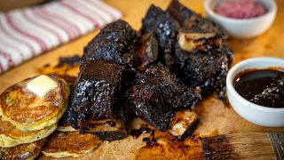 Glazed Beef Ribs